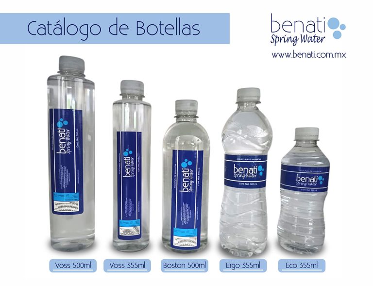 catalogo de botellas Benati